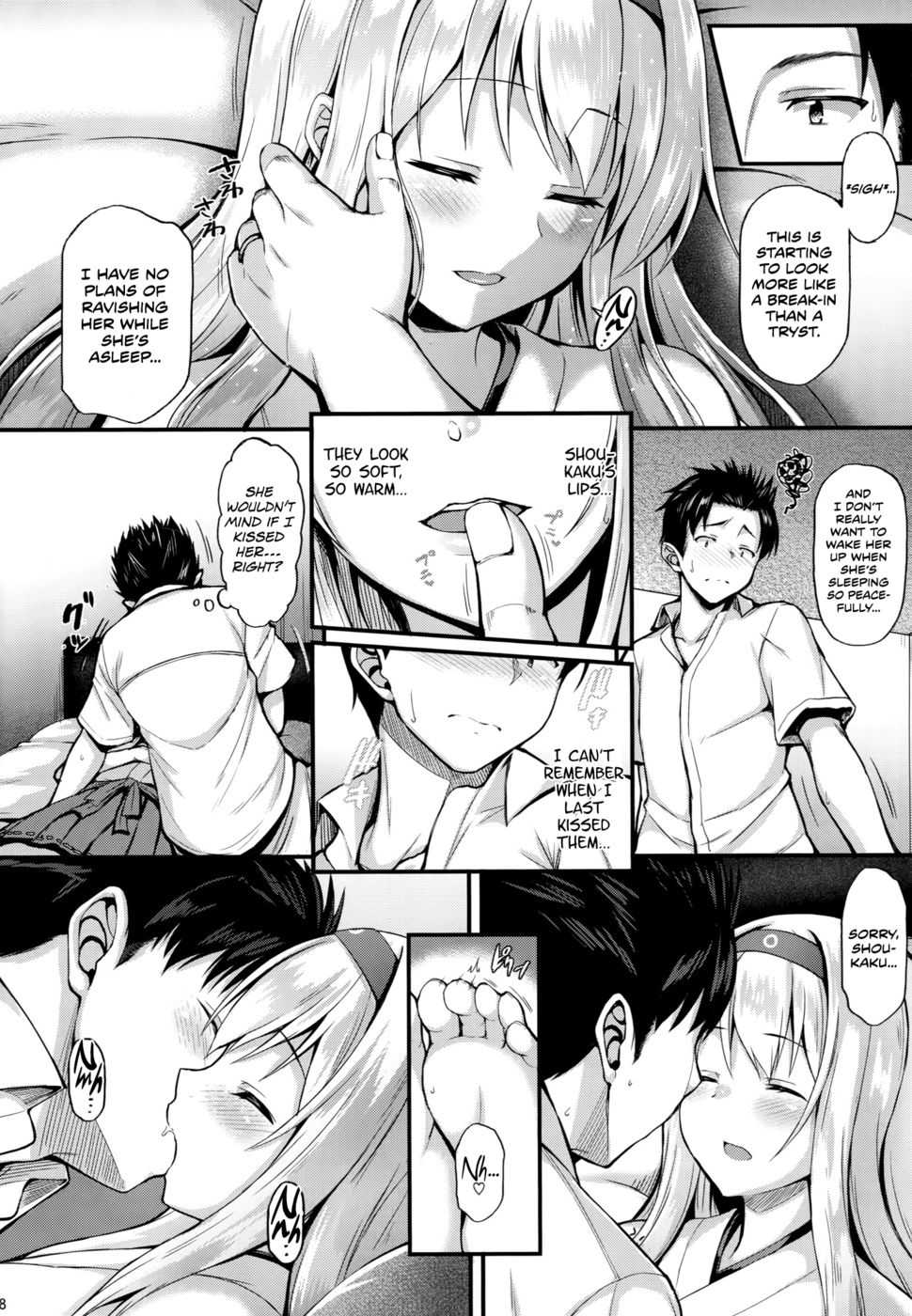 Hentai Manga Comic-I want to flirt with Shoukaku!!-Read-7